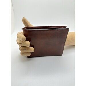 Bosca Leather Vinta Italia 8 Card Slots | Deluxe Executive Wallet | ID Passcase